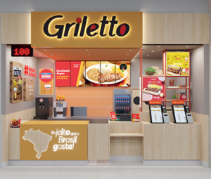 Fachada de um restaurante Griletto