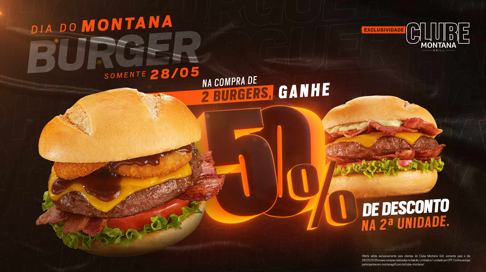 COMEÇA HOJE: Dia do Hambúrguer: Halipar traz promoções e opções alternativas para celebrar a data